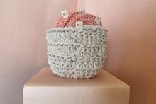 Load image into Gallery viewer, Cotton Mini Laundry Basket (Made to Order)