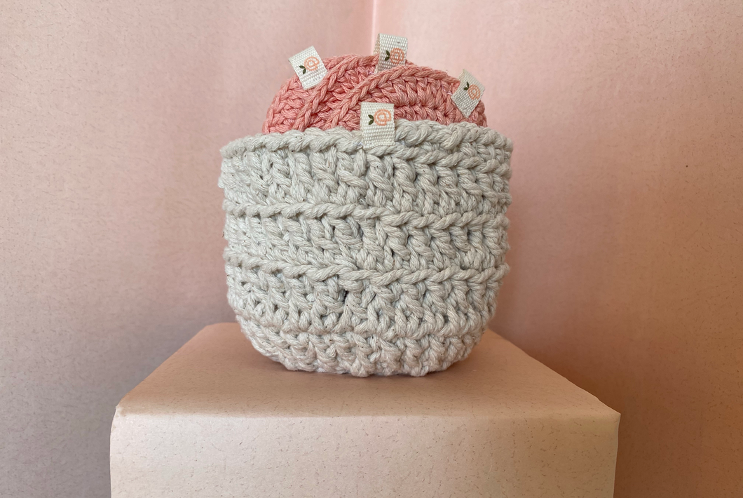 Cotton Mini Laundry Basket (Made to Order)